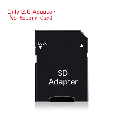 Mini SD Card 128GB 64GB 32GB 16GB 8GB Ultra Memory Card Class 10 SD/TF Flash Card with Free Adapter for Cameras, Phones, Tablets, and More