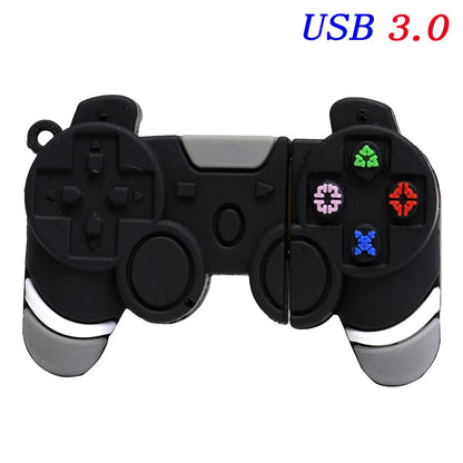 USB 3.0 Flash Drive Game Controller Design, 64GB High-Speed Memory Stick, Cartoon Pen Drive Storage Gadget, Perfect Gift for Boys, Available in 4GB to 32GB Sizes