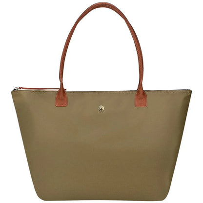 B098RVW2N3 Fashion Nylon Foldable Large Capacity Travel Handbag Shoulder Bag Large Nylon Women's  trendy Underarm Shopping Purses Bag