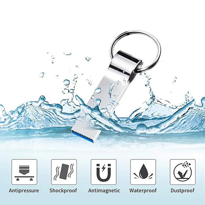 Flash Drive USB Stick 2TB 1T 512G High Speed Waterproof Metal Pendrive for Computer Laptop PC