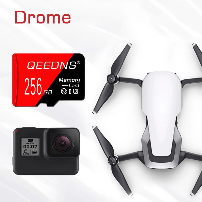 mini sd card 128gb 64gb 32gb 16gb 8gb ultra memory card class 10 tf flash card with free adapter for camera, phone, tablet, and more storage solutions