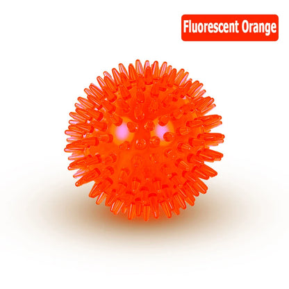 Dog Chew Ball with Textured Surface for Tooth Cleaning, Durable Interactive Toy for Exercise and Training, Ideal for Dogs' Playtime and Oral Health