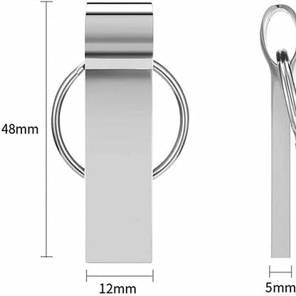 Flash Drive USB Stick 2TB 1T 512G High Speed Waterproof Metal Pendrive for Computer Laptop PC