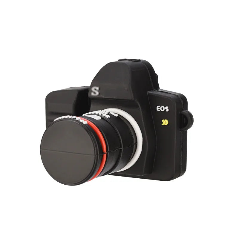 cartoon usb flash drive | 32gb to 128gb memory stick | mini usb 2.0 pen drive for data storage | silicone material, portable for camera & computer use