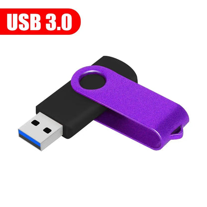 64GB USB 3.0 Metal Flash Drive Waterproof Memory Stick for PC, Car, TV - High-Speed Data Transfer, Durable Storage Solution