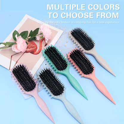 B0CZQYDWFR Salon Styling Curly Hair Styling Brush Curl Hair Brush for Combing and Shaping Men's and Women's Curls Reduce Pulling Tools