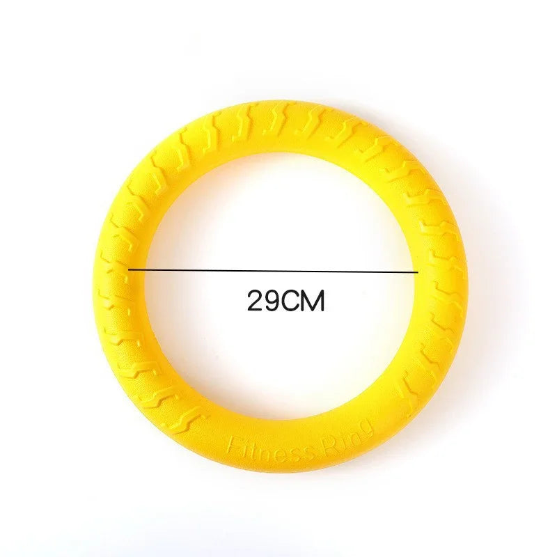 floating pet toy ball set for dogs – durable water play accessories with rope & ring, ideal for fetch, training, teething and interactive fun