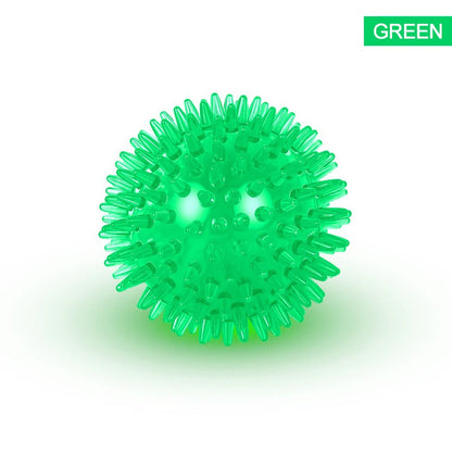 Dog Chew Ball with Textured Surface for Tooth Cleaning, Durable Interactive Toy for Exercise and Training, Ideal for Dogs' Playtime and Oral Health
