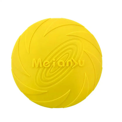 Bite-Resistant Dog Flying Disc Toy, Durable, Interactive Plastic Fetch Toy for Puppies & Active Dogs, Outdoor Pet Play, Aerodynamic Design, Fun Exercise & Training Activities