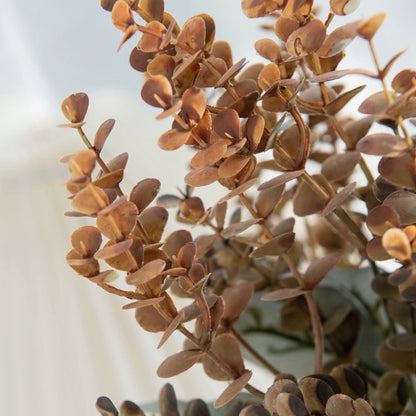 Artificial Rose Bouquet Plastic Eucalyptus for Weddings Home Decor Wreaths Crafts Vases Party Accessories Indoor Decoration