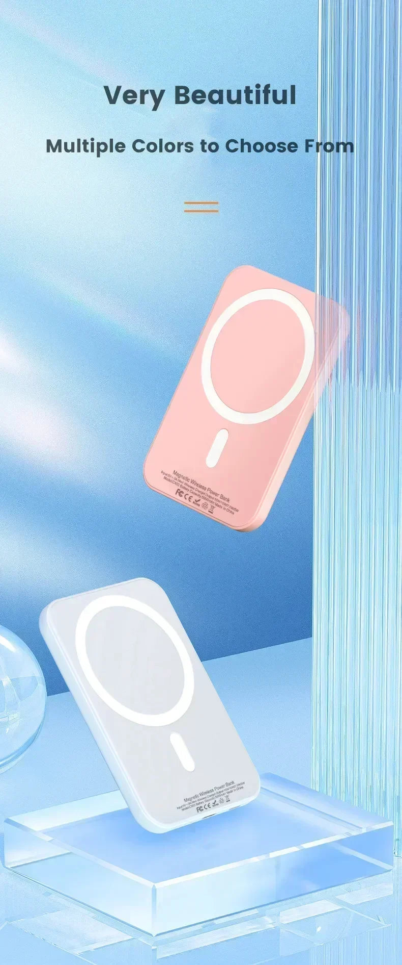 b0dnmm5l4v 50000mah portable wireless charger macsafe auxiliary backup external magnetic battery pack power bank for iphone 15 14 13