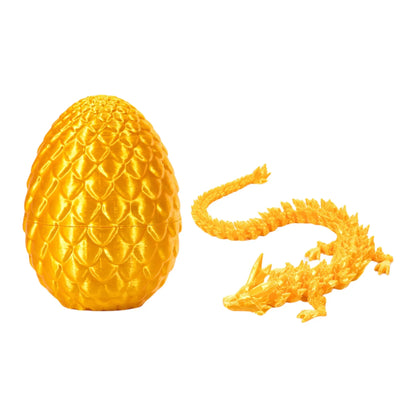 3D Printed Dragon Egg Gift Set Crystal Collectible Statue Home Decor
