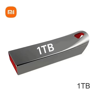 Xiaomi 2TB USB 3.0 Metal Flash Drive High Speed Pendrive Waterproof Portable USB Drive 1TB 512GB 256GB Memoria USB Flash Disk for Data Storage and Backup