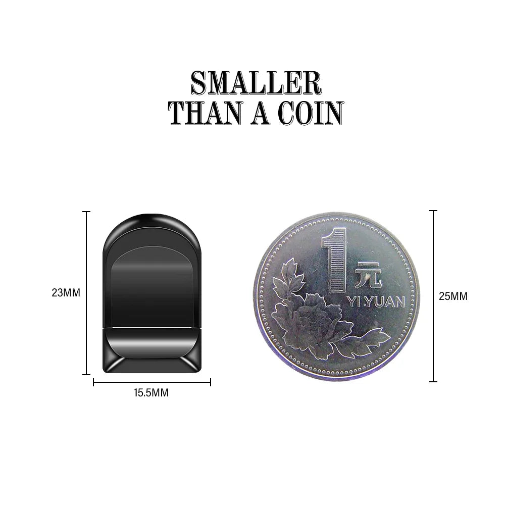 mini usb 3.0 flash drive 64gb with free chain, shatterproof waterproof memory stick for pc, laptop, car, tv - creative gift in black, red, white