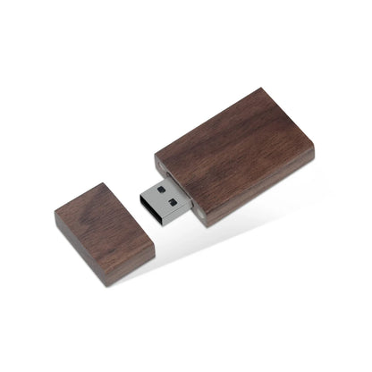 Wooden USB + Box Flash Drive Flash Disk Pendrive 4GB 8GB 16GB 32GB 64GB 128GB Memory Stick Photography Gifts for Wedding Business Storage