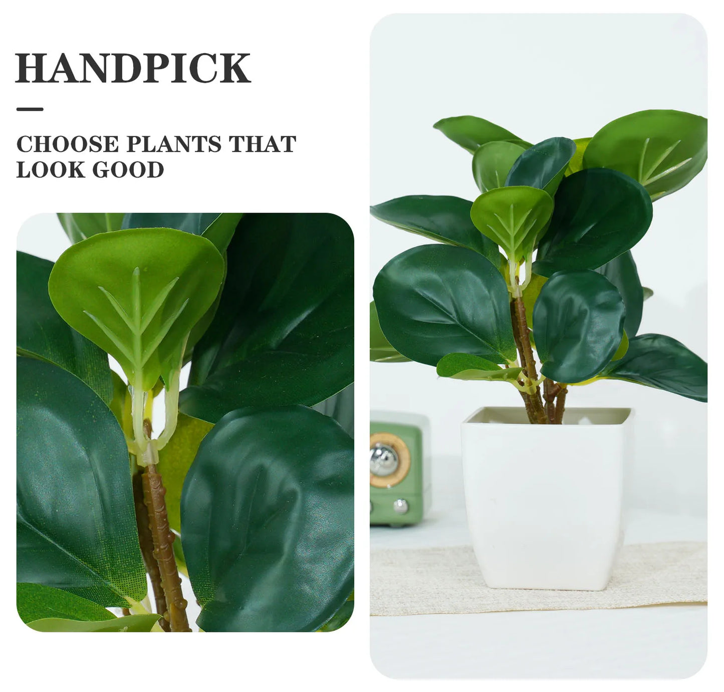 artificial bonsai plant in pot, green plastic potted ornament for home, office, hotel, or wedding decor, desktop decoration, ideal for gifts and outdoor use, 1 piece