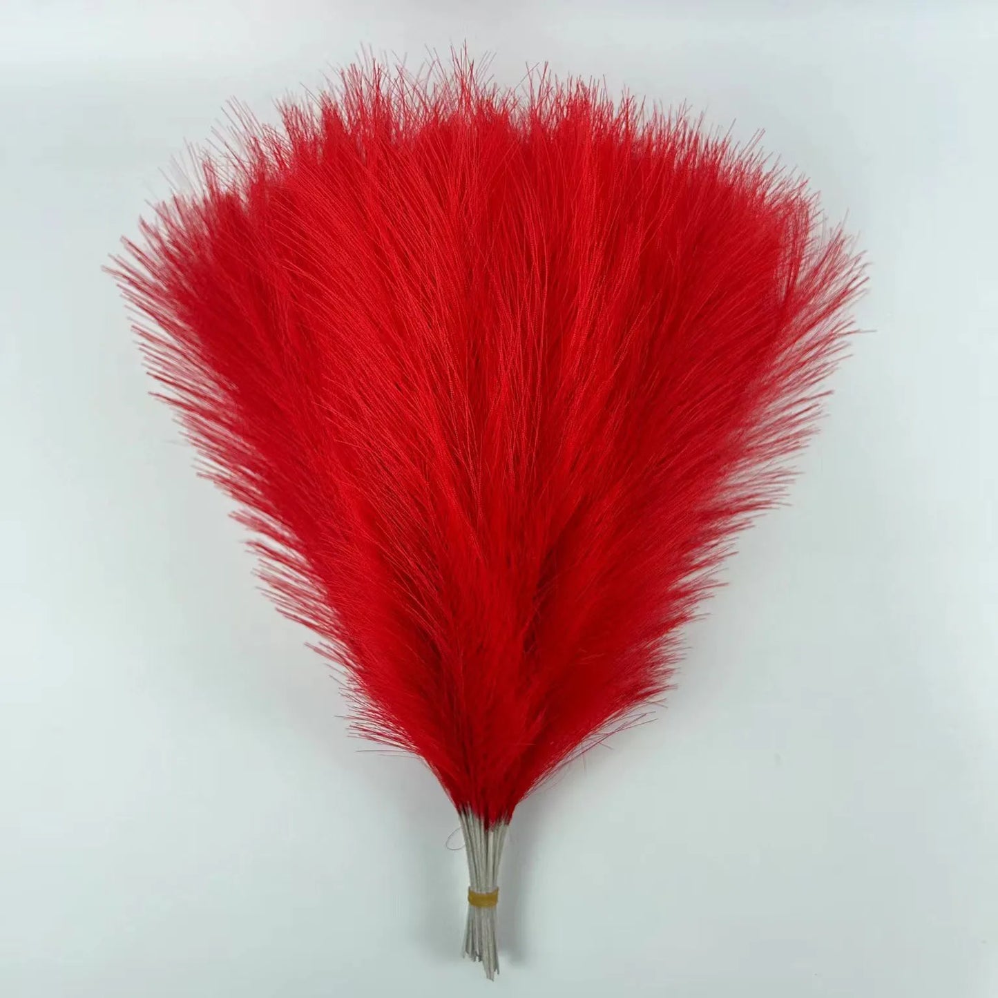 artificial pampas grass bouquet, 42cm fake reed grass for boho decor, indoor outdoor vase display, party bridal shower decoration, plastic flower arrangement, multiple pack options