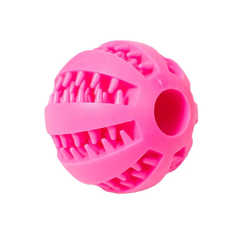 b0fgdgrw98 natural rubber pet dog toys dog chew toys tooth cleaning treat ball rubber ball pet cleaning teeth grinding leakage ball dog toy