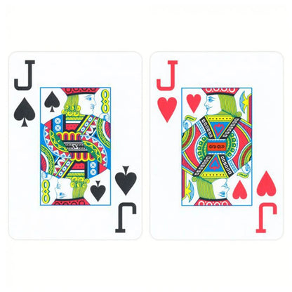 Premium Plastic Poker Cards Waterproof Big Number Texas Gift Decks for Game Nights and Tournaments, Durable and Easy to Clean Playing Cards for All Ages