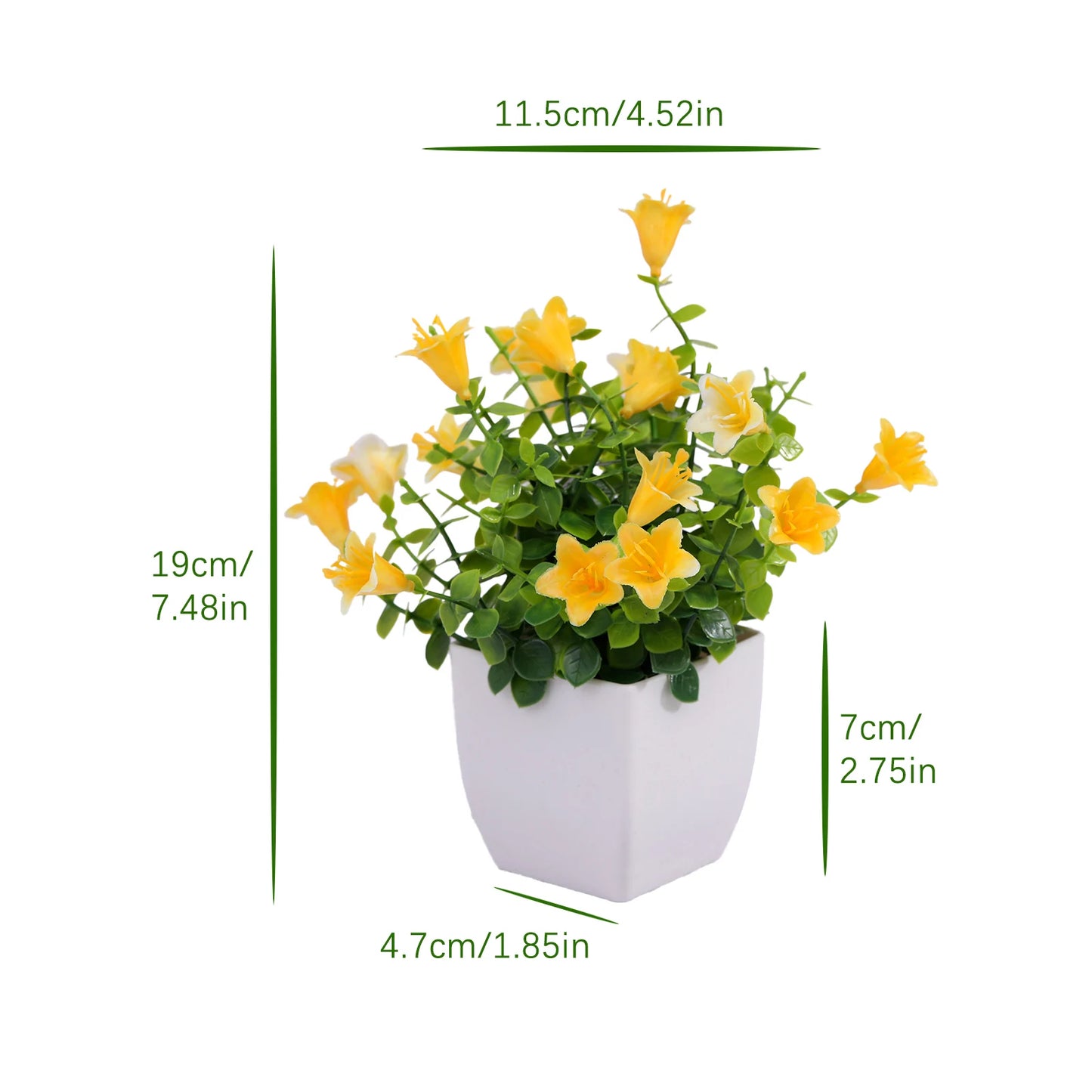 artificial bonsai plant for desktop, office, or window sill | plastic decorative potted plant | ideal for home decor, outdoor exhibitions | natural-looking indoor ornament