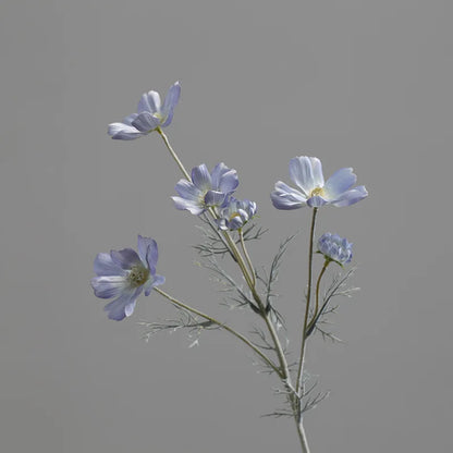 Artificial Gerbera Daisy Flower 60cm White Silk Stem for Home, Wedding, Table, Indoor Decor - Perfect for Anniversary, Baby Shower, Bridal Party, Birthday, Housewarming