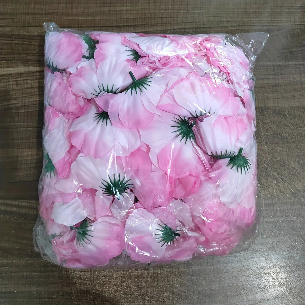 silk artificial dahlia flower heads 100pcs 10cm for home décor, wedding, bridal shower, outdoor event decoration, diy wreaths, gift box fillers, silk rose style