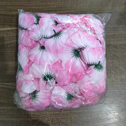 Silk Artificial Dahlia Flower Heads 100pcs 10cm for Home Décor, Wedding, Bridal Shower, Outdoor Event Decoration, DIY Wreaths, Gift Box Fillers, Silk Rose Style