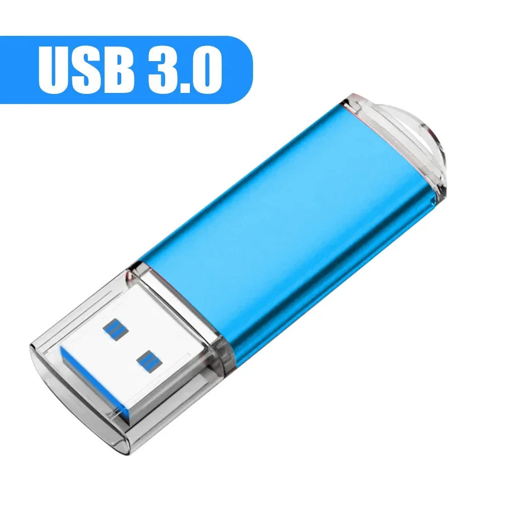 64gb usb 3.0 metal flash drive waterproof memory stick for pc, car, tv - high-speed data transfer, durable storage solution