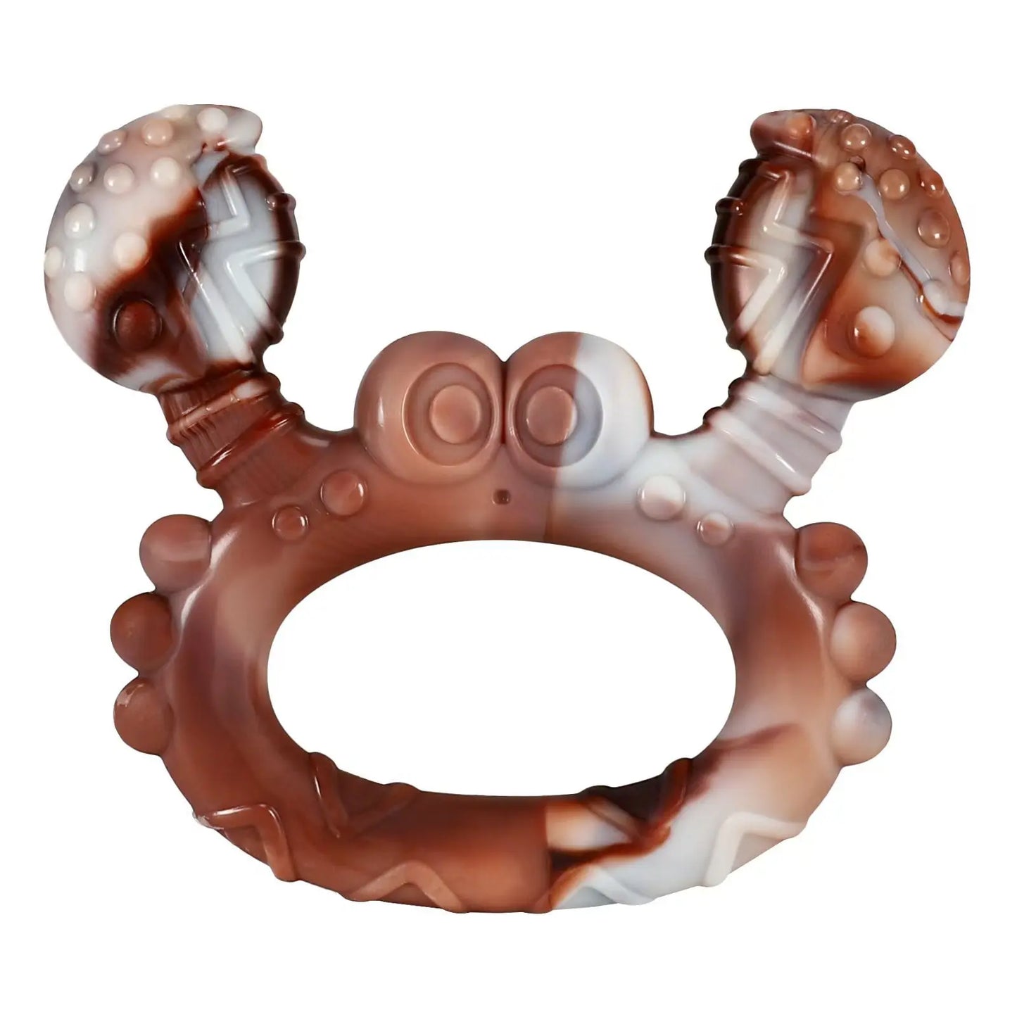 durable nylon dog chew toys for strong chewers, beef flavoured, long-lasting fun, assorted shapes including squirrels, antlers, rabbits, crabs, for medium to large dogs