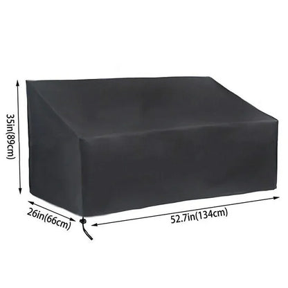 B08R8DK8DP Outdoor Garden Bench Cover Sofa Recliner Cover Furniture Cover BENCHES SEAT RAIN COVER Patio Furniture