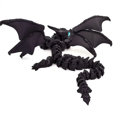 3D Dragon Rotatable Articulated Dragon Kid Gifts Realistic Statue Decor