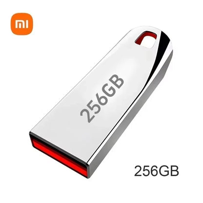 Xiaomi 2TB USB 3.0 Metal Flash Drive High Speed Pendrive Waterproof Portable USB Drive 1TB 512GB 256GB Memoria USB Flash Disk for Data Storage and Backup