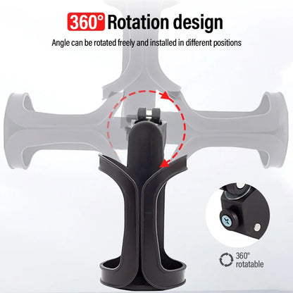 B07BWGZWGD Bicycle Bottle Cages MTB Water Bottle Holder Children Bike Cart Bottle Rack Baby Stroller Cup Holder Rack Bicycle Accessories