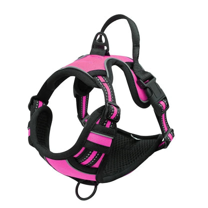 No Pull Dog Harness for Large Dogs Heavy Duty Reflective Easy Control Handle