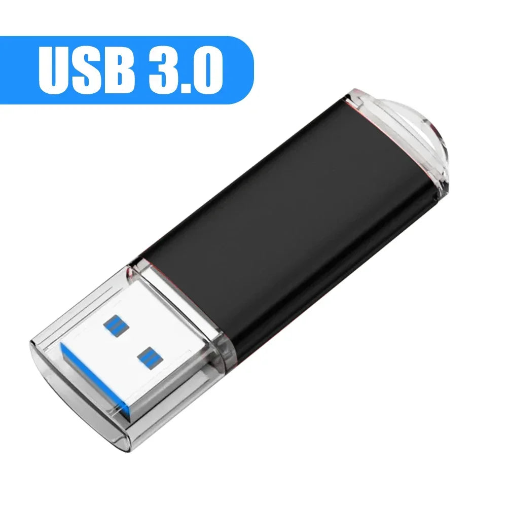64gb usb 3.0 metal flash drive waterproof memory stick for pc, car, tv - high-speed data transfer, durable storage solution