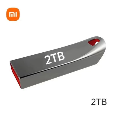 Xiaomi 2TB USB 3.0 Metal Flash Drive High Speed Pendrive Waterproof Portable USB Drive 1TB 512GB 256GB Memoria USB Flash Disk for Data Storage and Backup