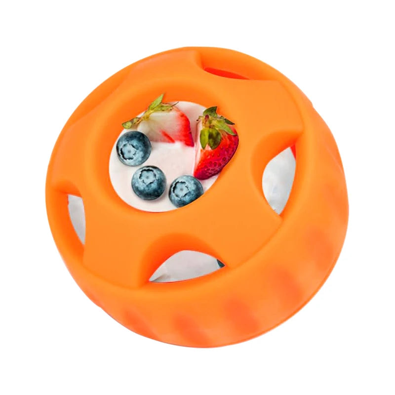 durable pet chew toy set - fillable rubber treat holders - dog teething toys for anxiety relief - cooling summer play for puppies and adult dogs