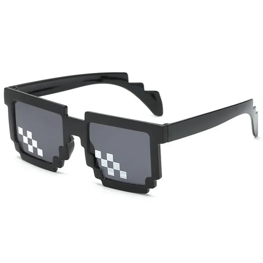 8 Bit Thug Life Sunglasses Pixelated UV400 Eyewear Unisex Party Glasses Vintage Gift Toy for Men and Women