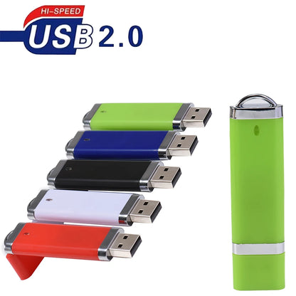 USB Flash Drive Set, High-Speed Memory Stick with USB 2.0 Interface, Available in 128GB, 64GB, 32GB, 16GB, 8GB, 4GB, Colourful, Plastic, CE Certified, Versatile Storage Solution