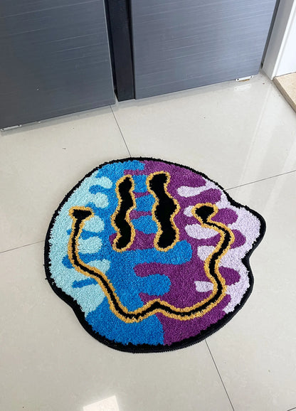 Magical Nordic Tufting Rug Bedroom Mat Geometric Living Room Carpet Aesthetic Home Decor Non-Slip Floor Tidy Foot Pad Bedside Doormat