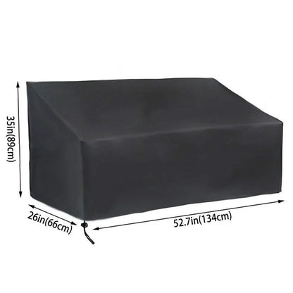 B08R8DK8DP Outdoor Garden Bench Cover Sofa Recliner Cover Furniture Cover BENCHES SEAT RAIN COVER Patio Furniture