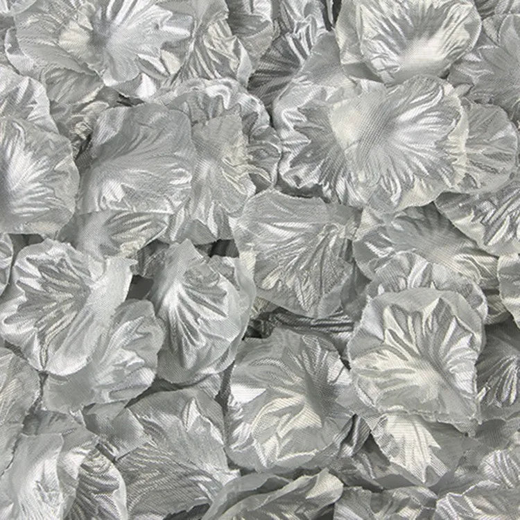 artificial silk rose petals 1000pcs for romantic occasions, wedding, anniversary, proposal, valentine's floral decor, non-woven indoor home decoration