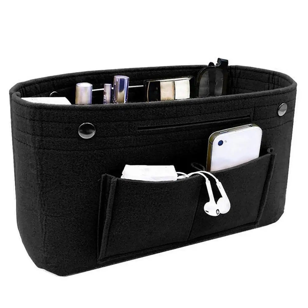 soft pouch organizer felt insert bag inner bag handbag insert bag purse linerfor longchamp le pliage backpack bag