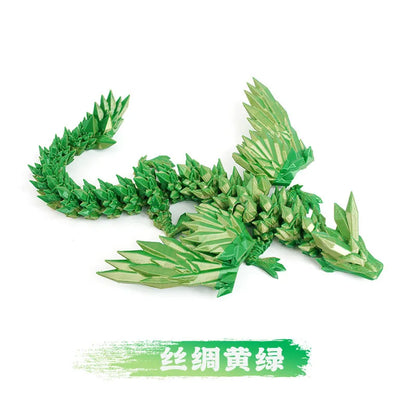3D Dragon Rotatable Articulated Dragon Egg Kid Gifts Realistic Dragon Statue for Landscaping Decoration Printed Figures Animals