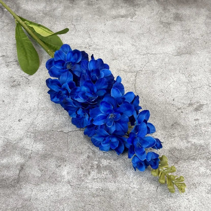 Artificial Hyacinth Floral Branch - Violet PP Material for Home Decoration, Wedding, Anniversary, Birthday, Bridal Shower, Indoor Use, Non-Toxic, Realistic Look