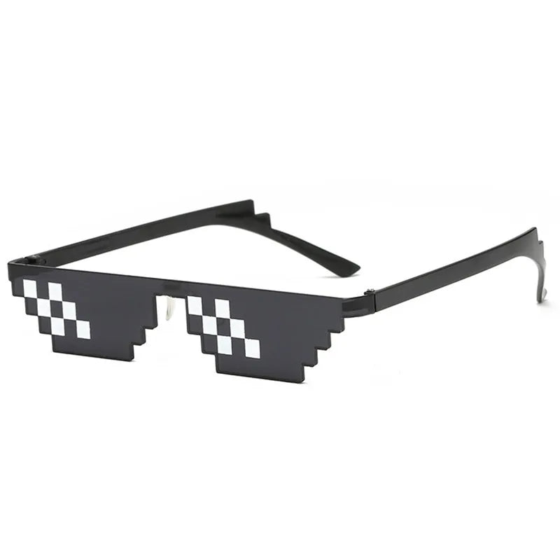 mosaic sunglasses mens womens pixel black retro luxury 2022 stylish eyewear brass knuckles zxcursed eye design for trendy fashion lovers