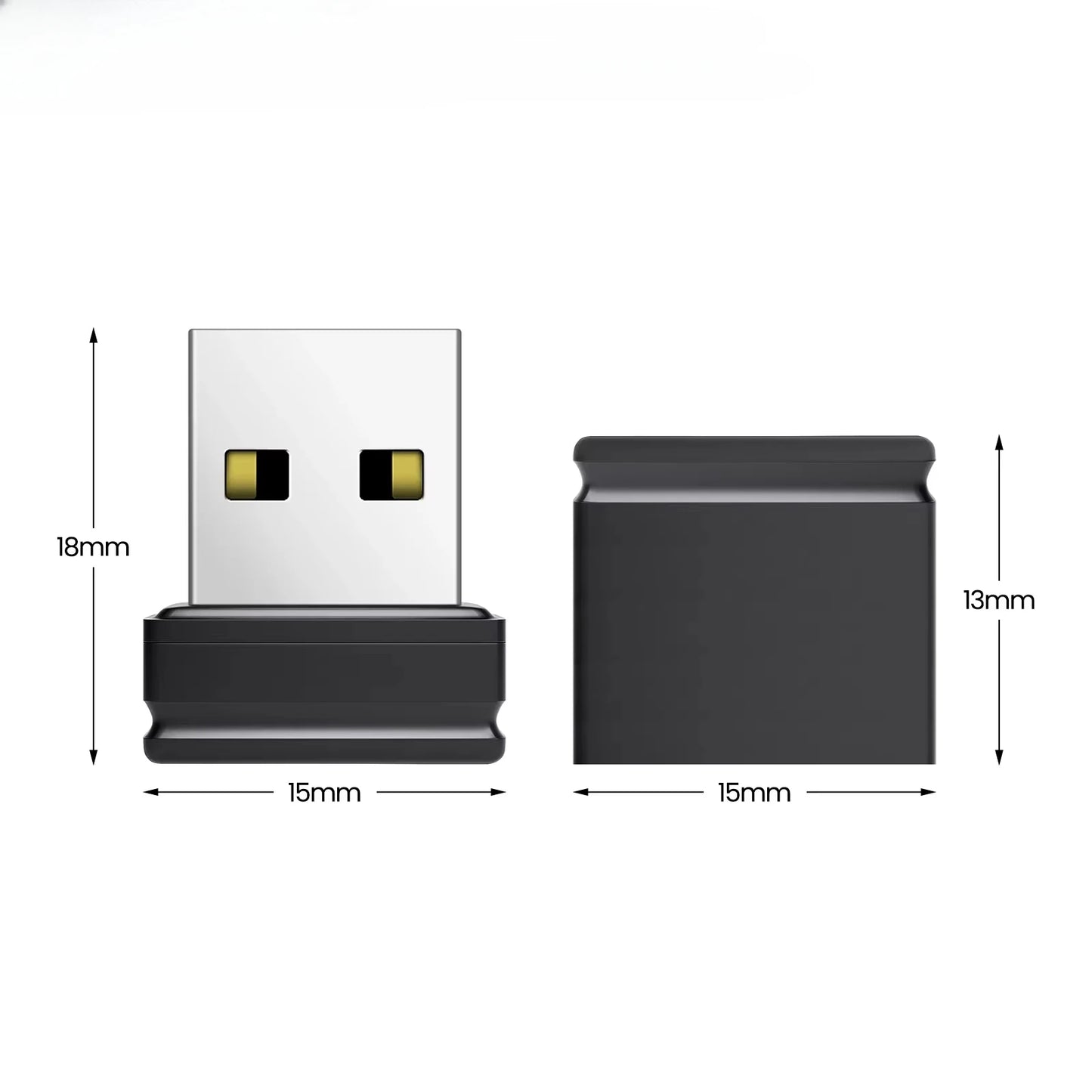 mini usb flash drives 4gb-64gb memory sticks, portable black u disk with key chain, usb 2.0 for computer & car, creative gift options