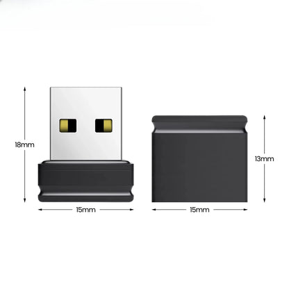 Mini USB Flash Drives 4GB-64GB Memory Sticks, Portable Black U Disk with Key Chain, USB 2.0 for Computer & Car, Creative Gift Options