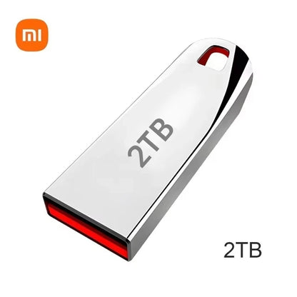 Xiaomi 2TB USB 3.0 Metal Flash Drive High Speed Pendrive Waterproof Portable USB Drive 1TB 512GB 256GB Memoria USB Flash Disk for Data Storage and Backup