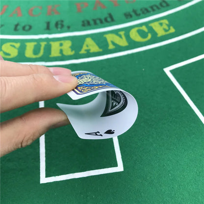 2PCS Lot Waterproof Plastic Playing Cards Texas Hold'em Poker 2.28x3.46 Inch - Durable PVC, Perfect for Game Nights and Tournaments, Easy to Clean, Ideal for All Players